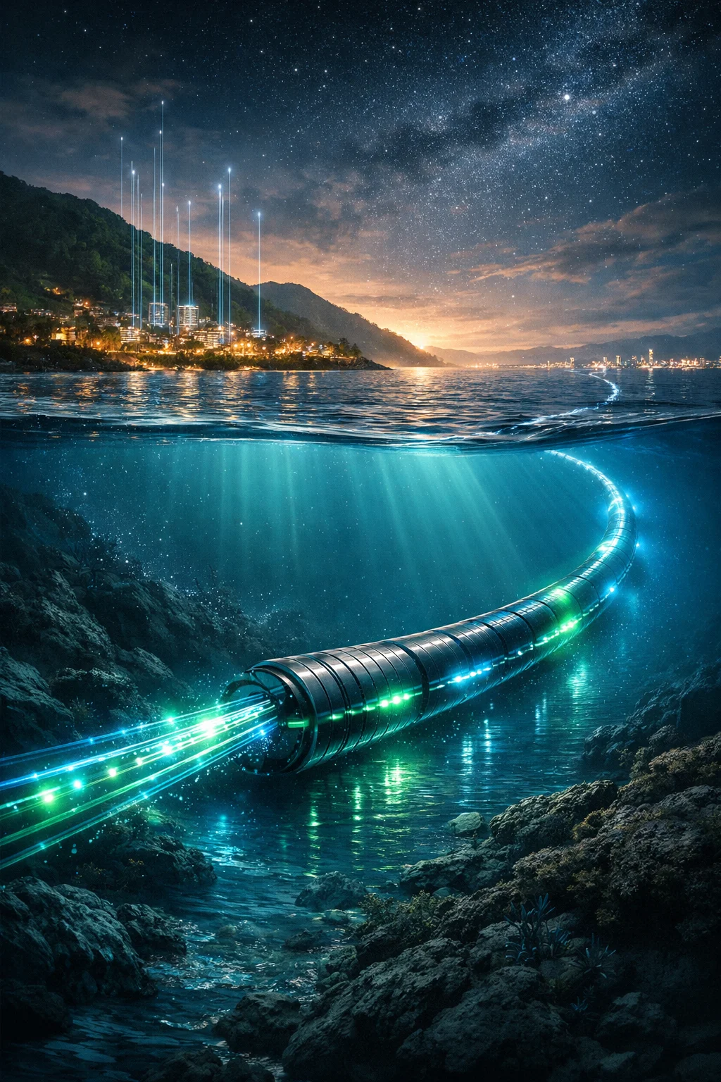 El cable transoceánico TAM-1: el invisible impulso que está transformando la conectividad de Costa Rica