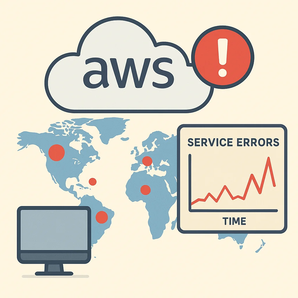 ¿Qué es AWS y por qué su falla afectó a todo el mundo?