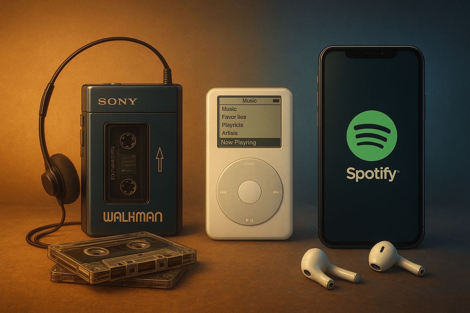 Del Walkman al Spotify: cómo la tecnología cambió nuestra manera de escuchar música